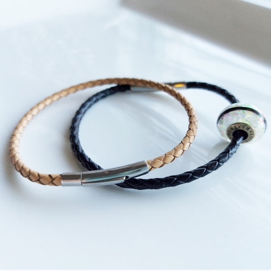 Braided Leather Bracelets