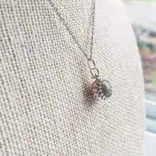 Load image into Gallery viewer, 10 mm Pearl sterling silver pendant