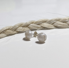 Load image into Gallery viewer, Half Pearl Earrings