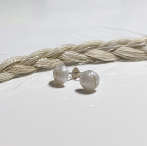 Half Pearl Earrings