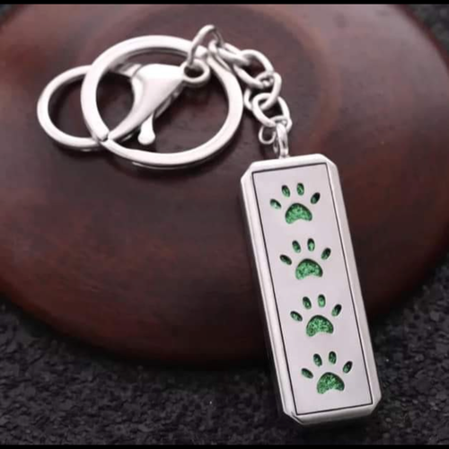 Paw keychain locket